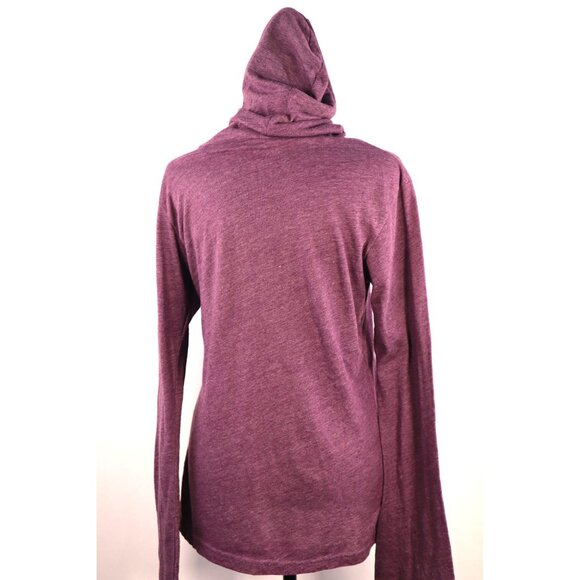 Vail Colorado Hoodie Long Sleeve Purple Graphic Top V-Neck Women's Size Medium - Picture 5 of 13